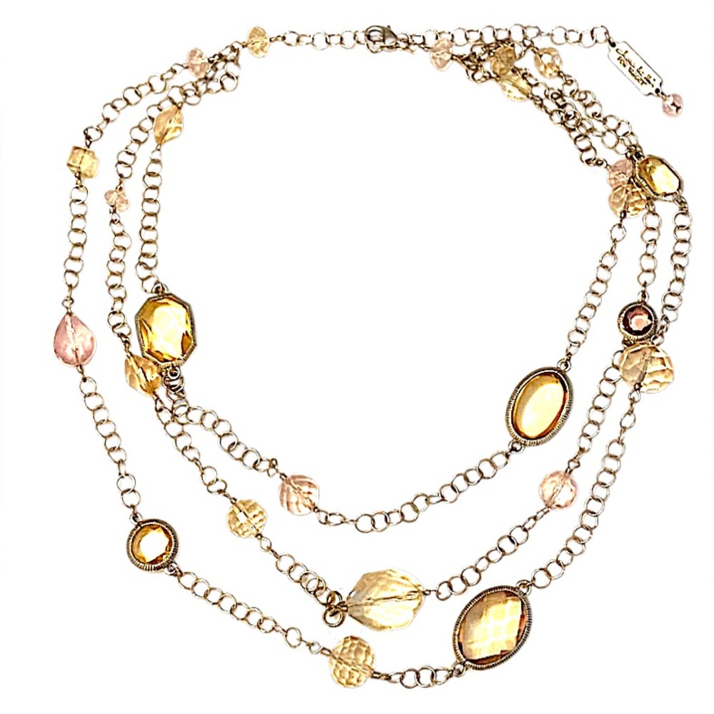 DANA KELLIN Gemstone Layered Necklace